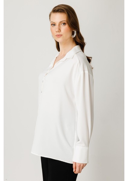 4018 Gilda Düşük Omuz Salaş Gömlek fiyatları