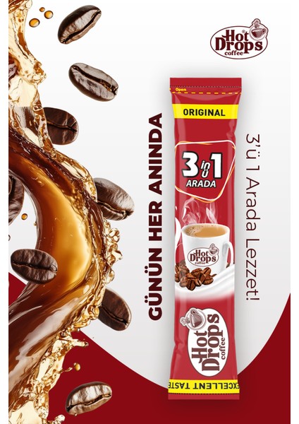 3ü1 Arada Kahve (50 Adet x 17 gr) Original indirimleri