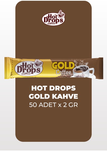 Gold Kahve (100 Gr) 50 ADET X 2 Gr, Granül Hazır Kahve fiyatları