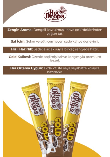 Gold Kahve (100 Gr) 50 ADET X 2 Gr, Granül Hazır Kahve modelleri