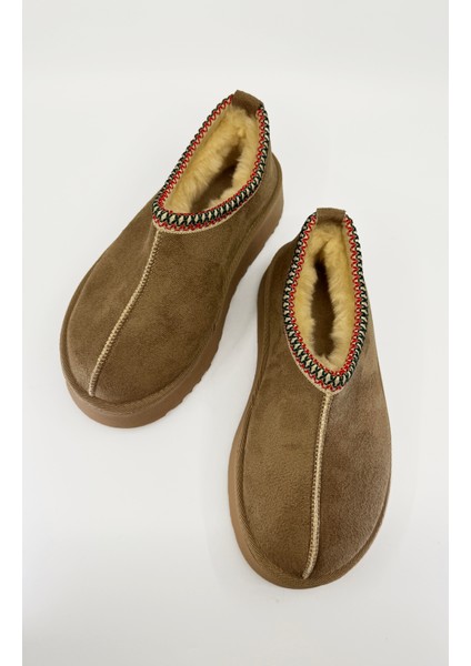 Yüksek Tabanlı Kısa Mini Bot KOYU VİZON fiyatları