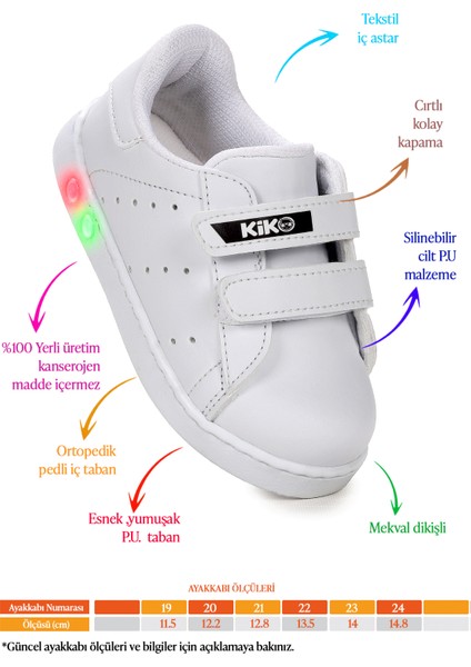 Royzo Cırtlı Işıklı Kız Çocuk Spor Ayakkabı fiyatları