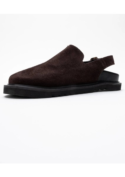 Laby Kahverengi Süet Hakiki Deri Kadın Sandalet fiyatları