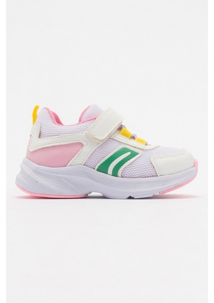 Kız Çocuk Beyaz Günlük Spor Ayakkabı
