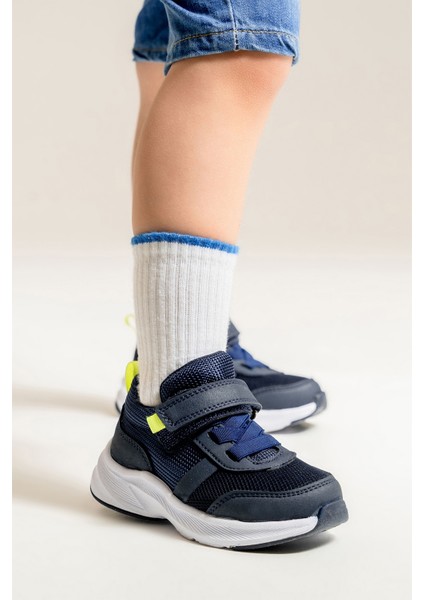Unisex Çocuk Lacivert Günlük Spor Ayakkabı
