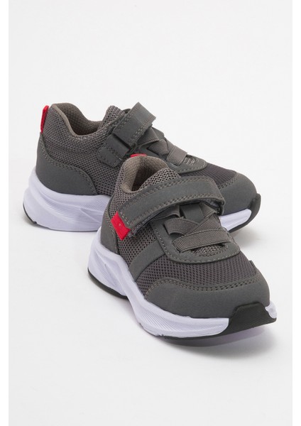 Unisex Çocuk Gri Günlük Spor Ayakkabı