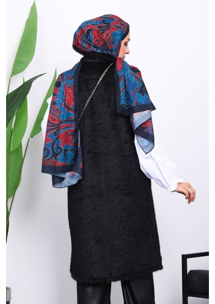 Siyah Çanta Hadiyeli Angora Pelüş Kürk Yelek fırsatları