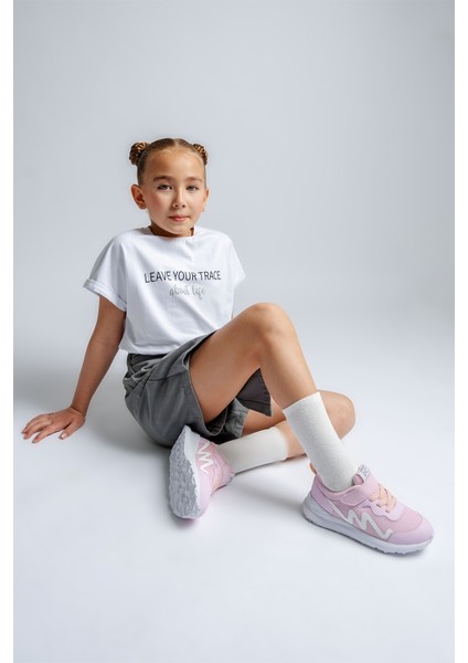 Kız Çocuk Pudra Spor Ayakkabı