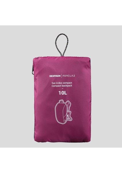 Outdoor Katlanabilir Sırt Çantası - 10 L - Siyah - Travel fırsatları