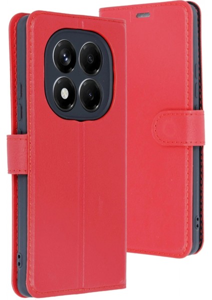 Xiaomi Redmi Note 14 4g Kılıf Trend S Plus Kapaklı Kılıf - Kırmızı fiyatları