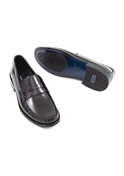 Erkek Deri Günlük Makosen Ayakkabı Kösele Tabanlı Şık Tasarım