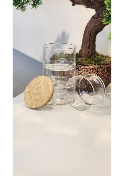 4 Katlı Bambu Kapak Saklama Kabı fiyatları