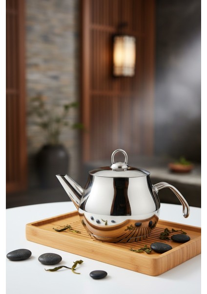 Küre 1 Litre Paslanmaz Çelik Bitki Çayı Demliği modelleri