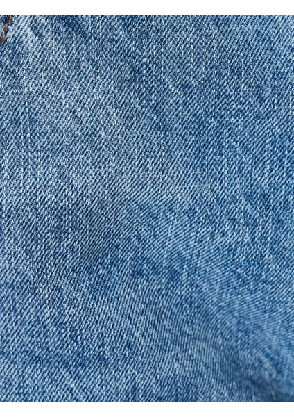 Pamuklu Cepli Ispanyol Paça Jean Pantolon