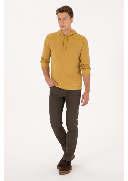 Erkek Petrol Sweatshirt 50315526-VR151 fırsatları