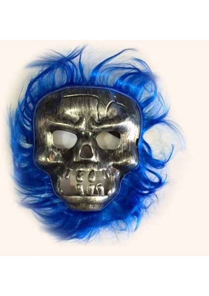 Cadılar Bayramı Maskesi Lacivert