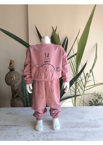 Kız Çocuk Alt Üst Takım Uzun Kollu Eşofman Rahat Şık Modern Tasarım fiyatları