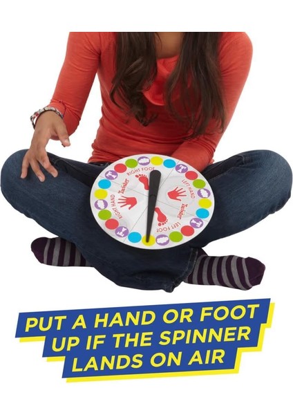 Twister - Klasik Renkli Zemin Denge ve Esneklik Oyunu | 6+ Yaş Eğlenceli Aile Oyunu modelleri