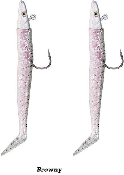 Zand Eel 11CM 7GR-14GR Double Body+Head Silikon Balık modelleri