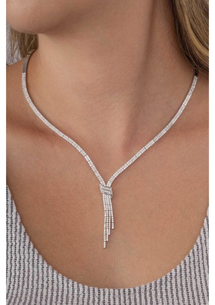 Su Yolu Kemerli 925 Ayar Gümüş Kolye fiyatları