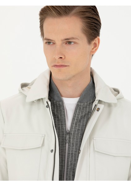 Erkek Taş Çıkartılabilir Kapüşonlu Mont 50273892-VR049 fiyatları