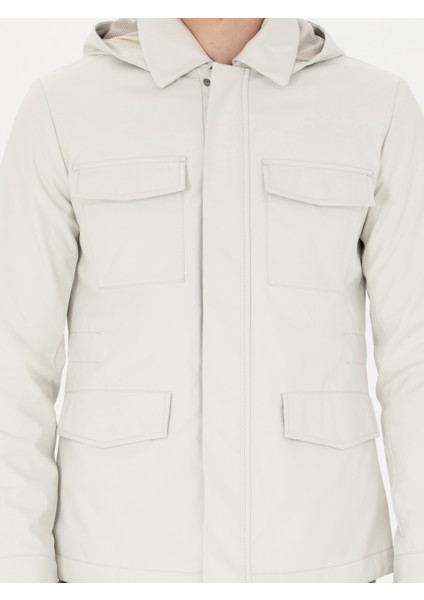 Erkek Taş Çıkartılabilir Kapüşonlu Mont 50273892-VR049