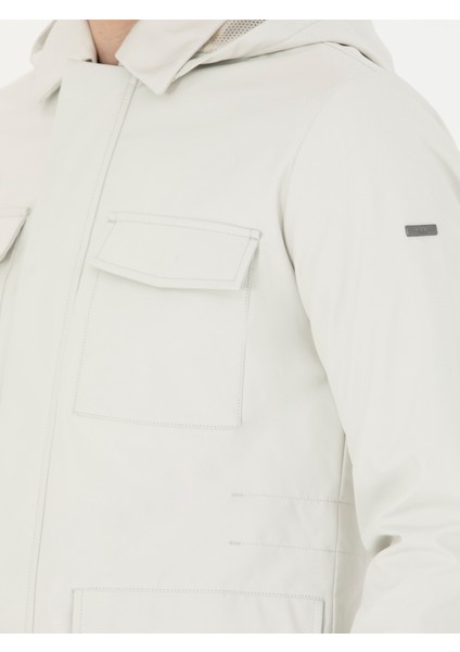 Erkek Taş Çıkartılabilir Kapüşonlu Mont 50273892-VR049