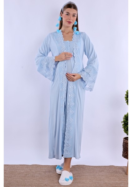 Mavi Hamile Lohusa Set fiyatları