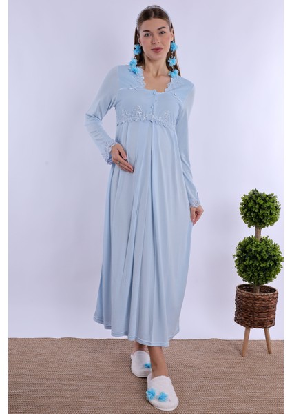 Mavi Hamile Lohusa Set fırsatları