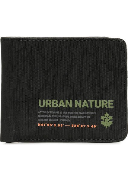 Crınckle Urban 5pr Siyah Erkek Cüzdan