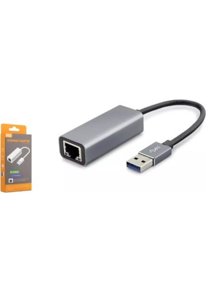 Hadron HDX7851 Ethernet Card Usb3.0 1000MBPS Gri