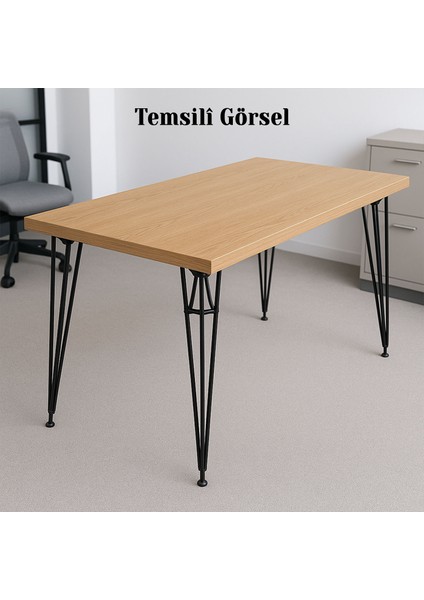 Rüzgar 4 Adet 71 cm Siyah Metal Masa ve Sehpa Ayağı Dayanıklı Mobilya Destek Yükseltici Ayak Modern fırsatları