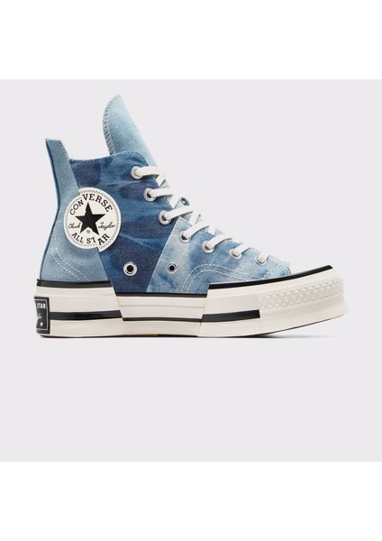 Chuck 70 Plus Unisex Denim Platform Sneaker