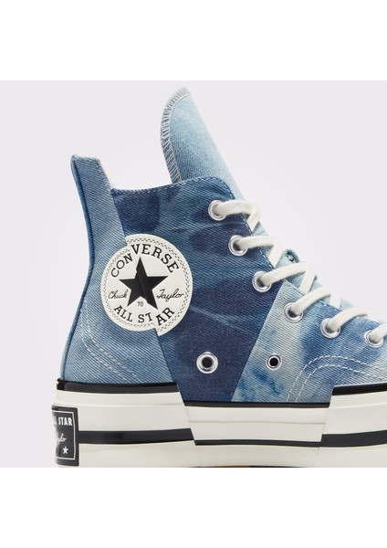 Chuck 70 Plus Unisex Denim Platform Sneaker