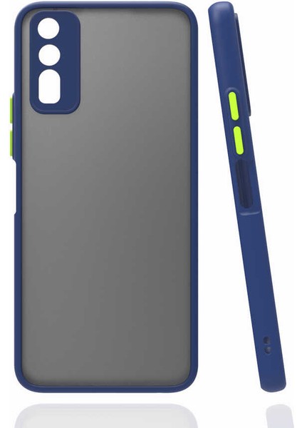 Vivo Y20 Kılıf Mrsa Hux Kapak-Lacivert