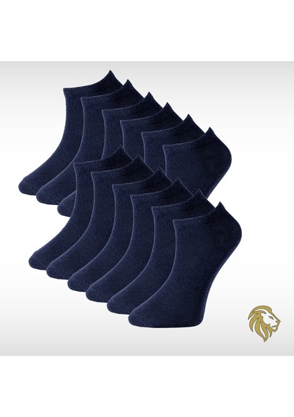 Erkek 12’li Penye Patik Çorap Kısa Premium F3180GXNS