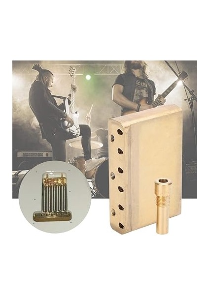 Pirinç Tremolo Blok 6 M Shake Base ile Çamurluk/sq/cv Gitar Köprü Akorileri, Gitar Tremolo Blok, Müzik Aleti Akorileri fiyatları