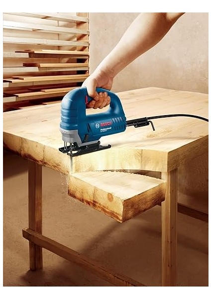 Professional Gst 8000 E Dekupaj Testere (710 W, 800-3.100 Strok/dak, Ahşapta Kesme Derinliği: 80 Mm) fırsatları