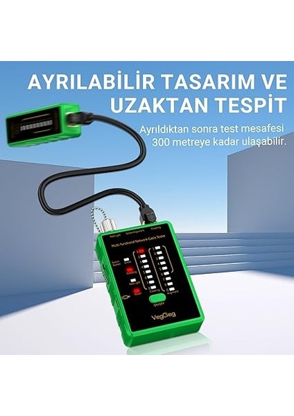 Multi Fonksiyonel Fiber Optik RJ45 Network Ethernet Ağ Kablo Test Cihazı fırsatları
