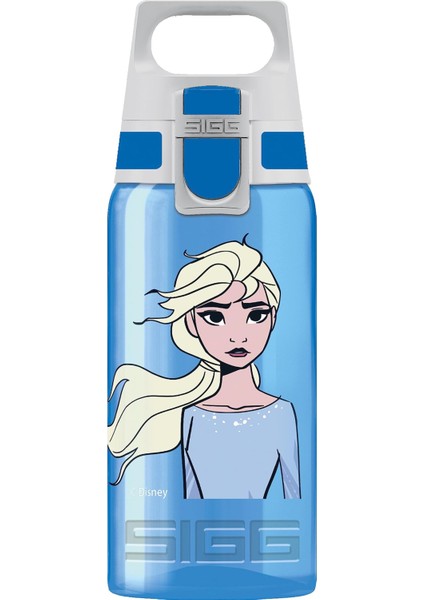 - Viva One Disney Buz Kraliçesi Elsa Içecek Şişesi, Sızdırmaz, Bulaşık Makinesinde Yıkanabilir, Bpa Içermez, Spor, Mavi, 0,5 L