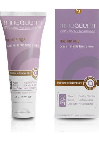 Mineaderm Marine Age Ocean Minerals Hand Krem 75 ml fiyatları
