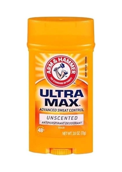 Arm & Hammer Ultramax Terleme Önleyici Deodorant Görünmez Katı Kokusuz 73 G