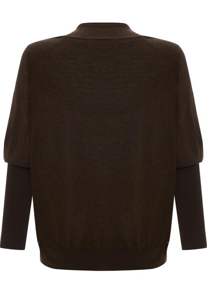 Dökümlü Triko Hırka 26W10869 fiyatları