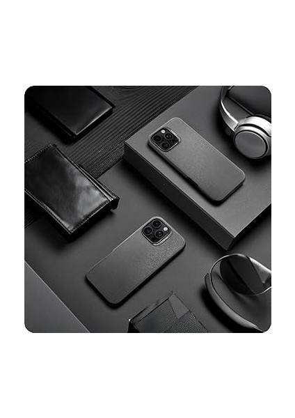 Ciel By Cyrıll iPhone 16 Pro Max ile Uyumlu Magsafe Kılıf Kajuk Mag Hava Kanalı Teknolojisi Askeri Sınıf Koruma Black Vegan Deri Kapak - ACS08395 fiyatları