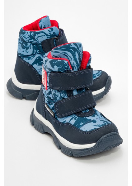 Erkek Çocuk Lacivert Su Geçirmez Anatomik Günlük Bot