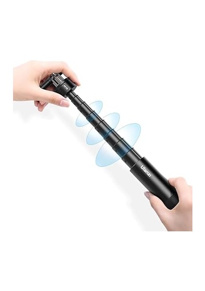 Mt-76 Go-Quick Iı 1.5 M Aksiyon Kamerası Için Manyetik Uzatılabilir Monopod Selfie Çubuğu indirimleri