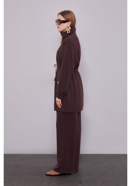 Acı Kahve Cep Aksesuar Detaylı İkili Takım modelleri