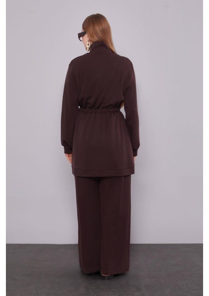 Acı Kahve Cep Aksesuar Detaylı İkili Takım