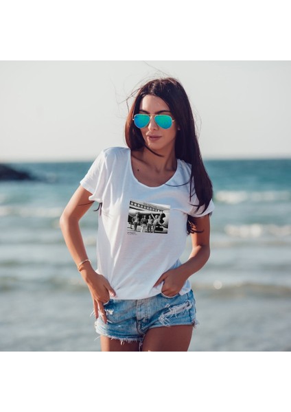 LED Zeppelin The Starship Tişört - Beyaz fiyatları