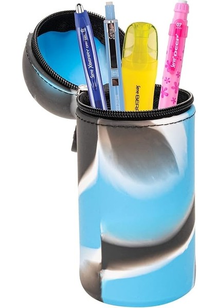 Hoop-Up Vakumlu Silikon Kalem Kutusu (Mermer Desen-2) fiyatları